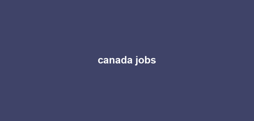 canada jobs